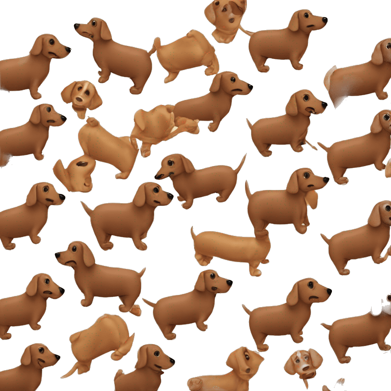 Wiener dog emoji