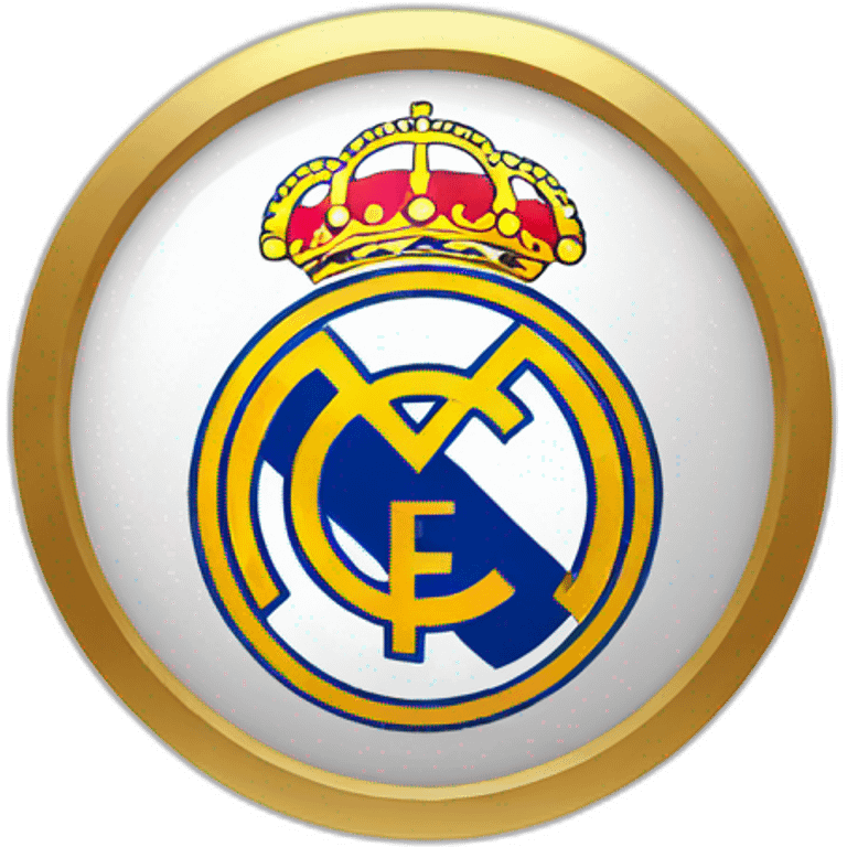 La logo du Real Madrid dans une poubelle emoji