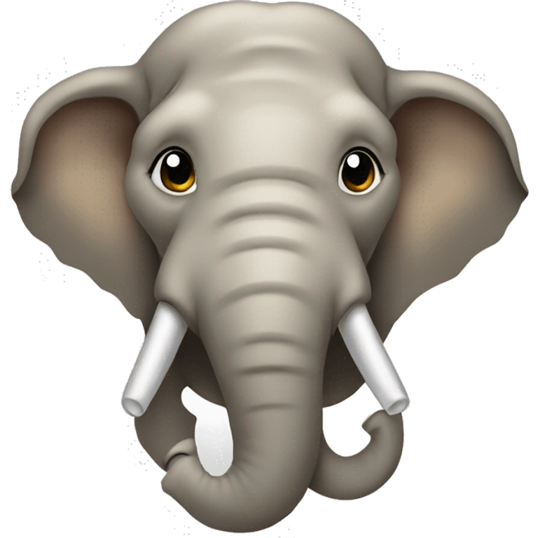 biege elephant head emoji