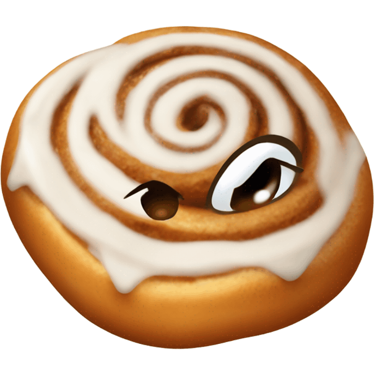 Cinnamon roll emoji