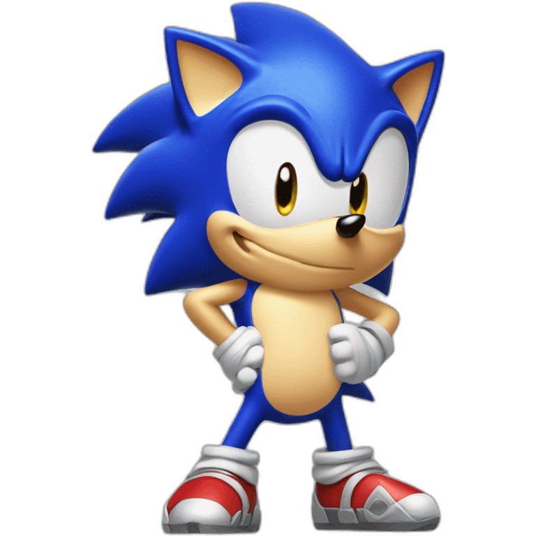 ￼ sonic the hedgehog emoji