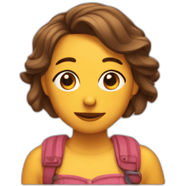 chica guapa emoji