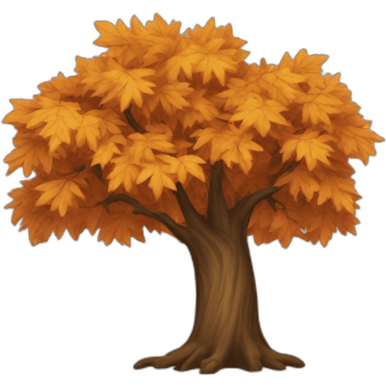 fall tree emoji