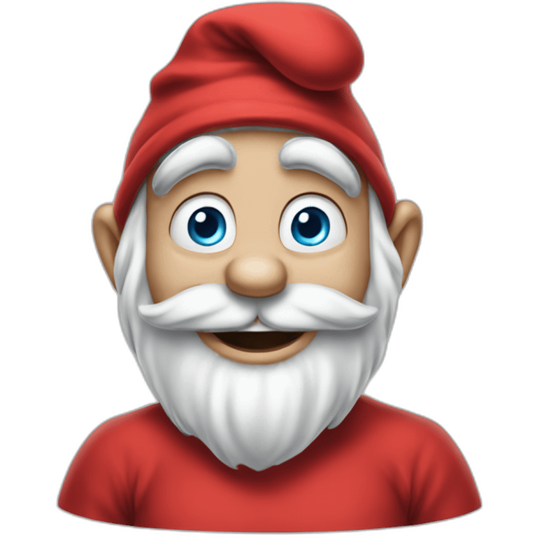 papa smurf in red рфе emoji