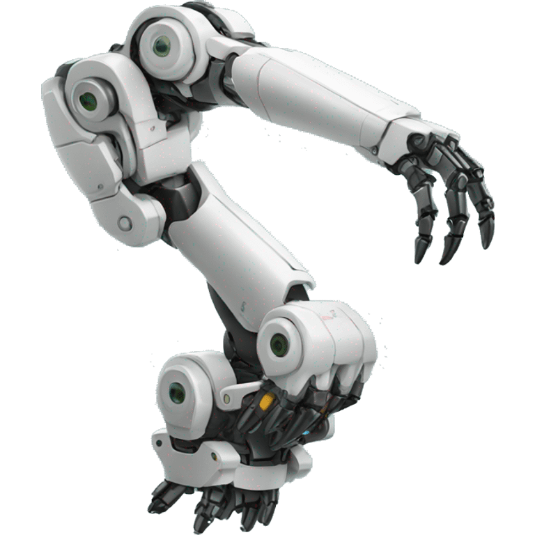 robotic arm with claws emoji