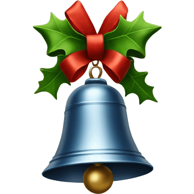 Christmas bell emoji