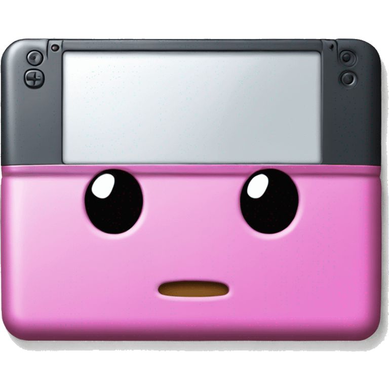 Pink Nintendo DS lite emoji