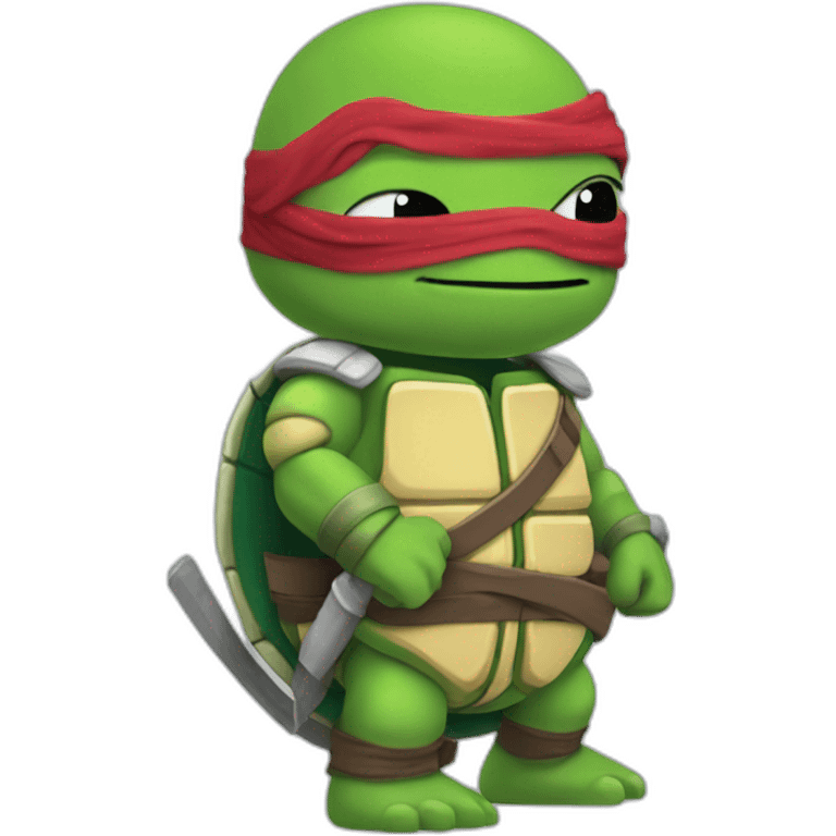 Mbappé ninja turtle  emoji