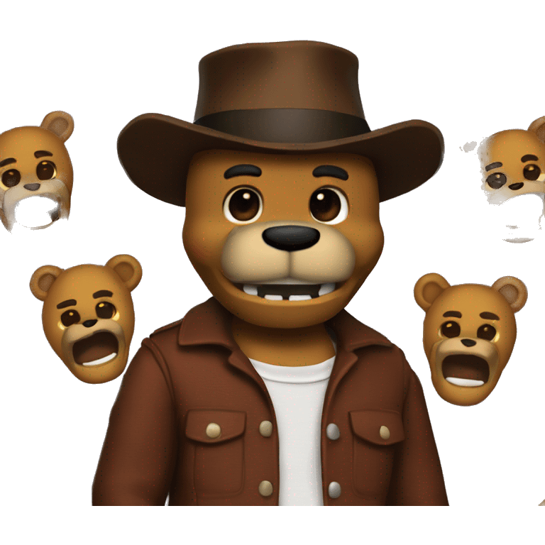 Freddy fazbear emoji