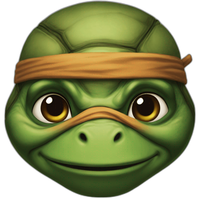 ninja turtle hyper realistic emoji