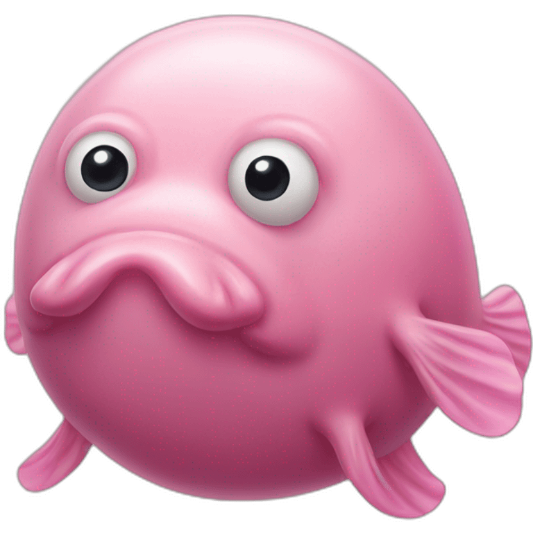 Blobfish emoji