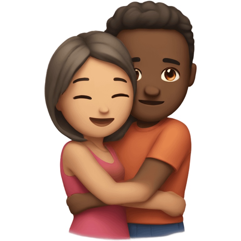 Cuddling couple  emoji