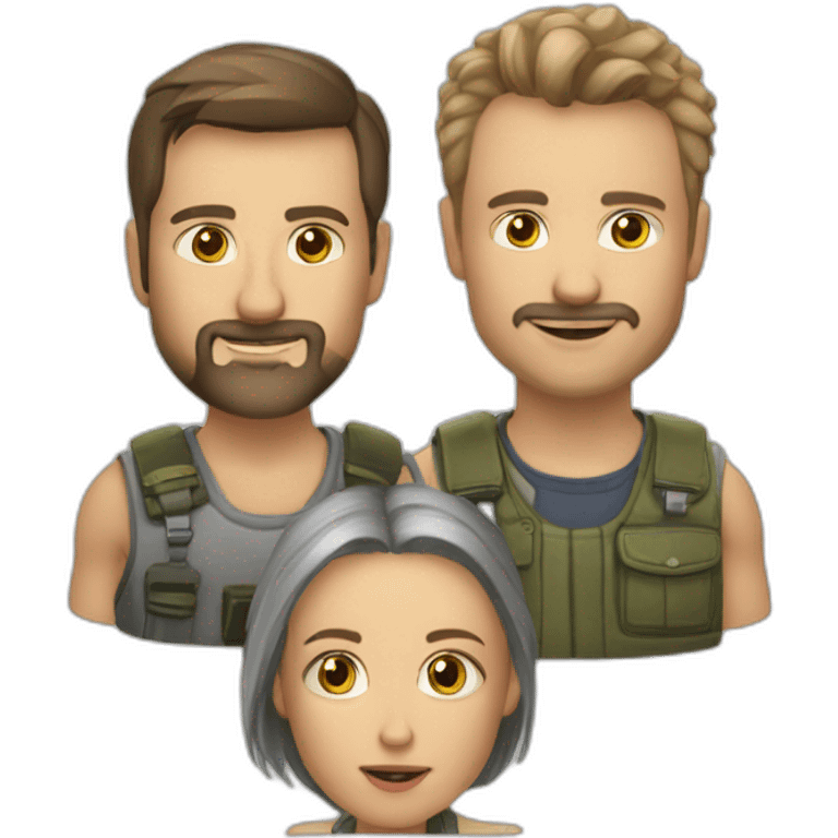 bartek-andrzej-damian-sandra emoji