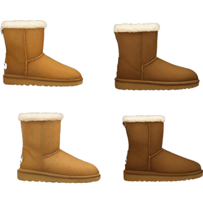 Fall Ugg boots  emoji