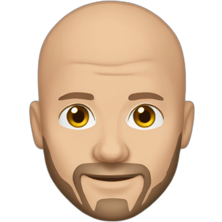 david beckham bald emoji