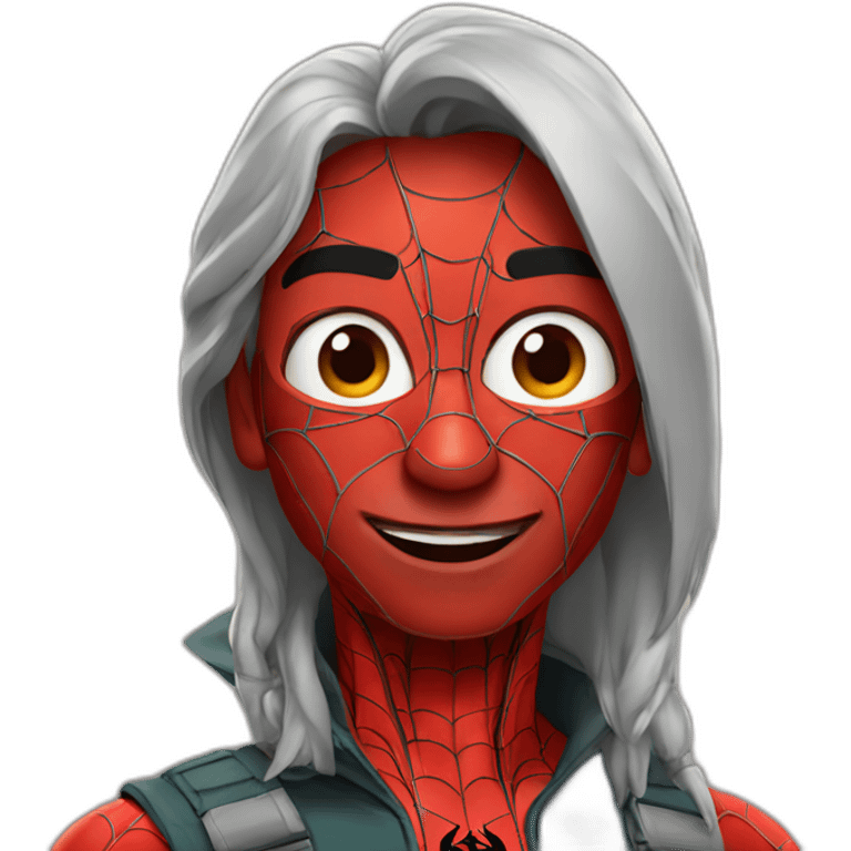 Indian Spiderman emoji