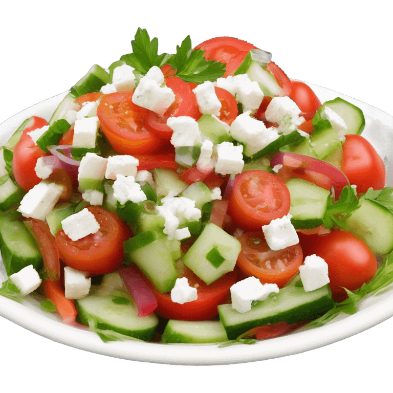 Shopska salad emoji