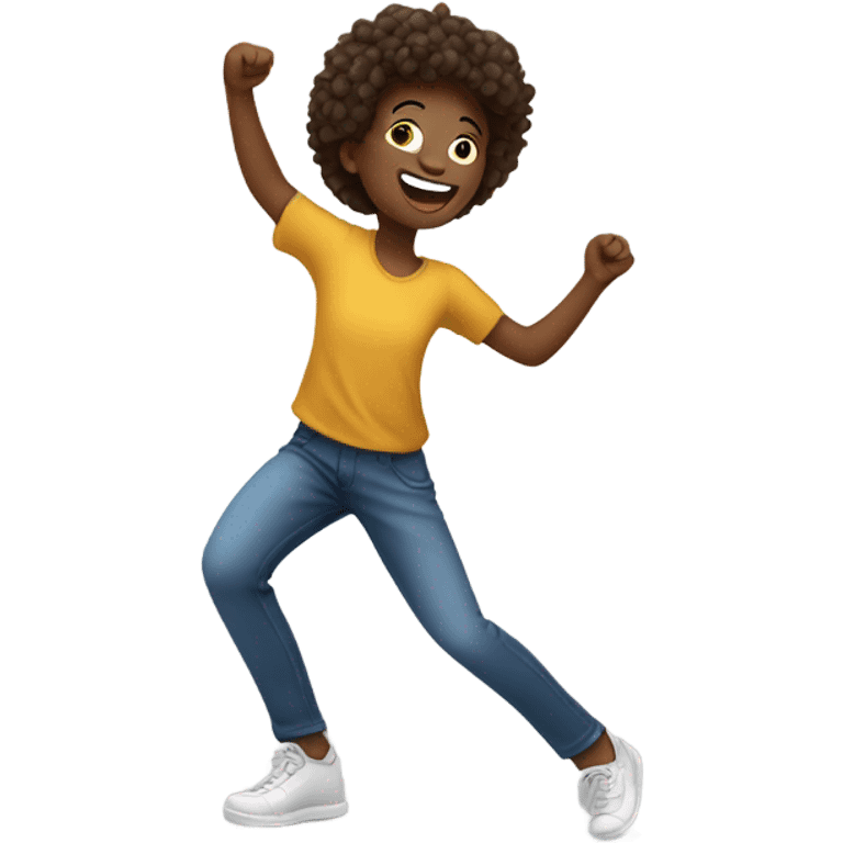 student dancing emoji