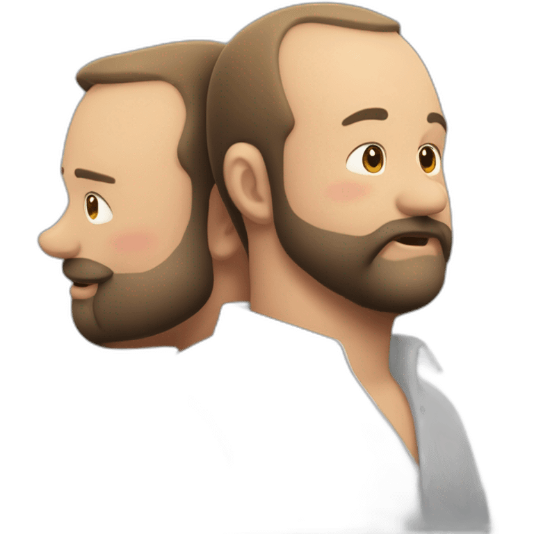 tom segura kissing bert kreischer emoji