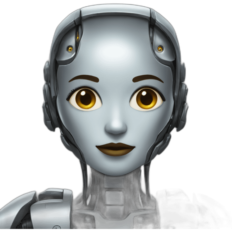 robot woman emoji