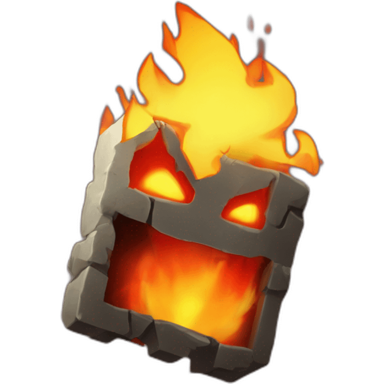 fire in the hole geometry dash emoji