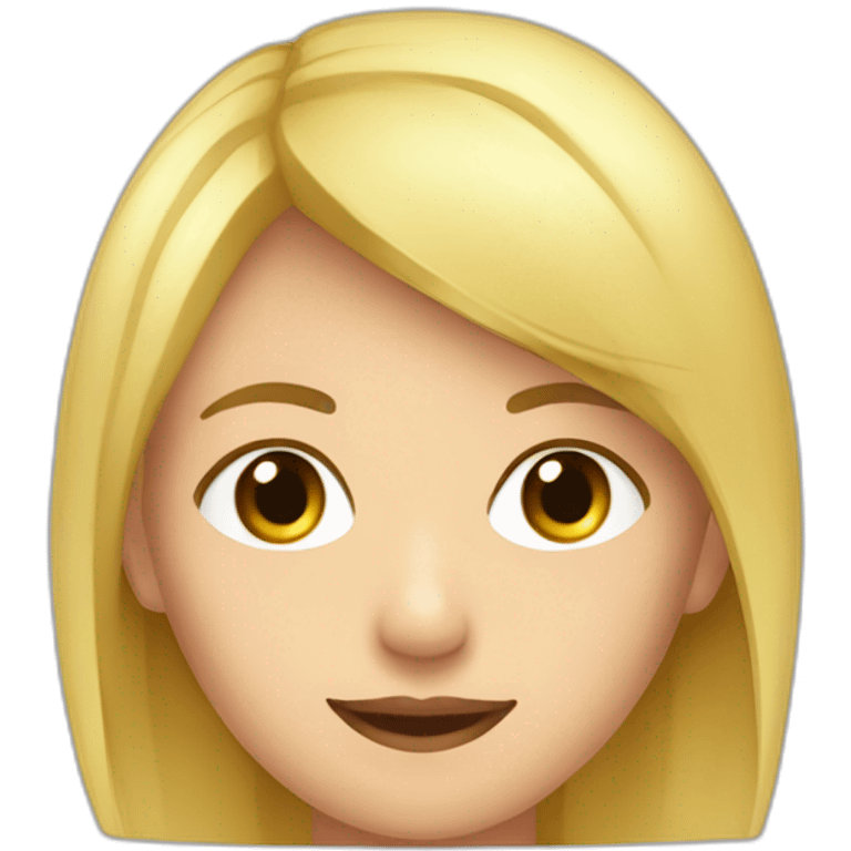 persona rubia multimillonaria emoji