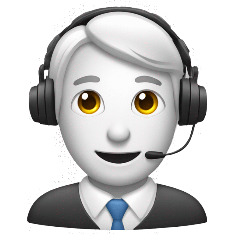 Webinar Emoji 
Design Idea: A computer monitor with a speaker icon.man at computer with a headset emoji