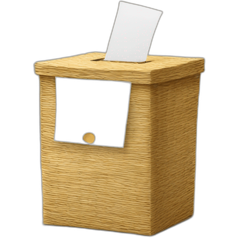 Ballot de paille emoji