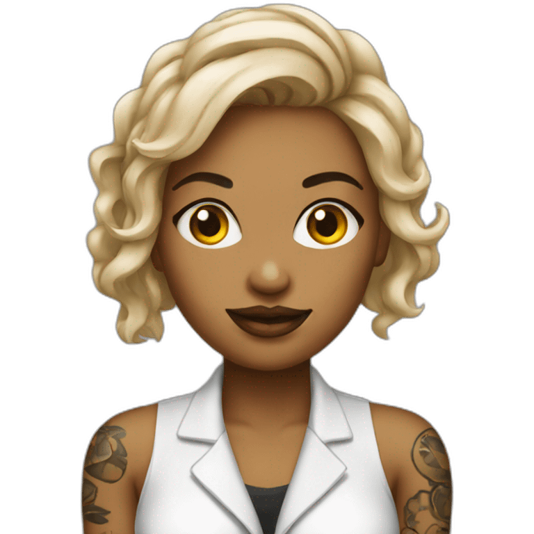 Female Tattoo artist emoji