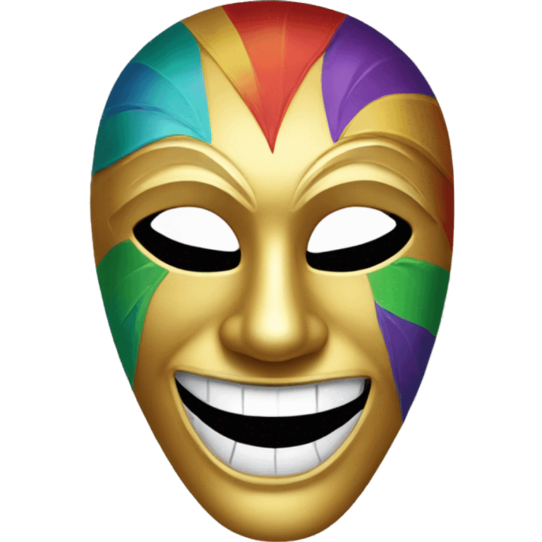 lucky carnival mask emoji