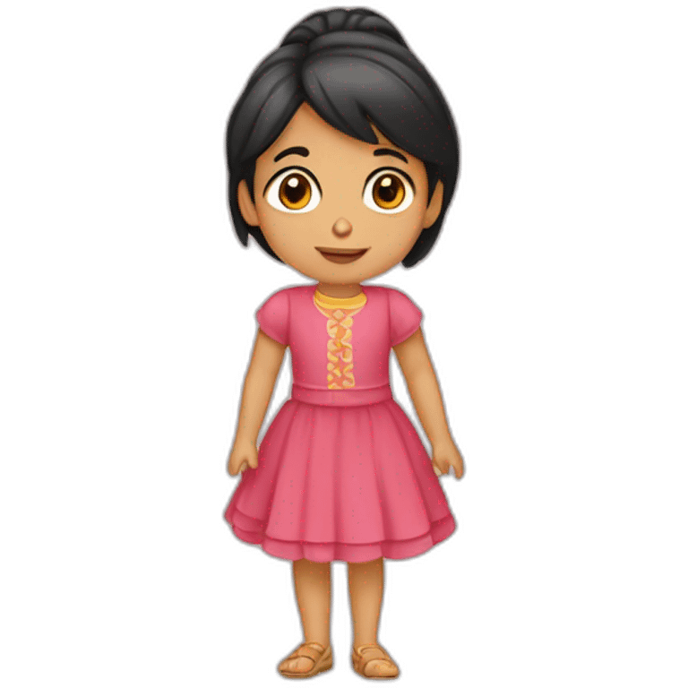 niña escuerla emoji