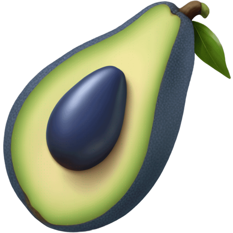 Blue avocado  emoji