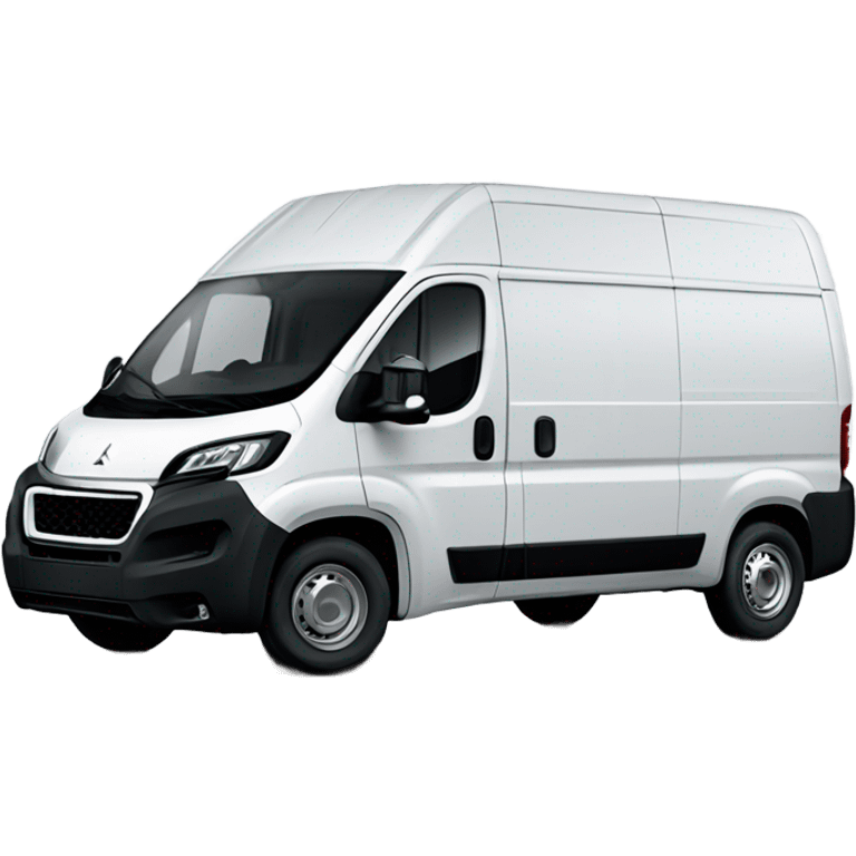 Peugeot boxer as a van emoji