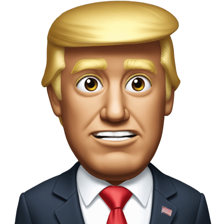 Ugly trump emoji