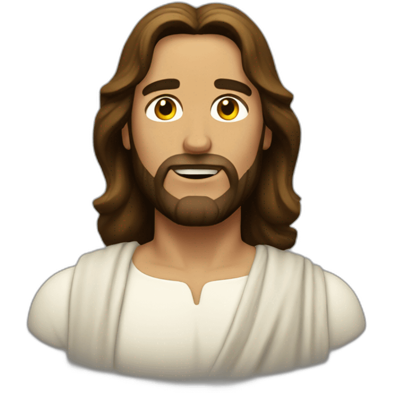 Jesus-muscle emoji