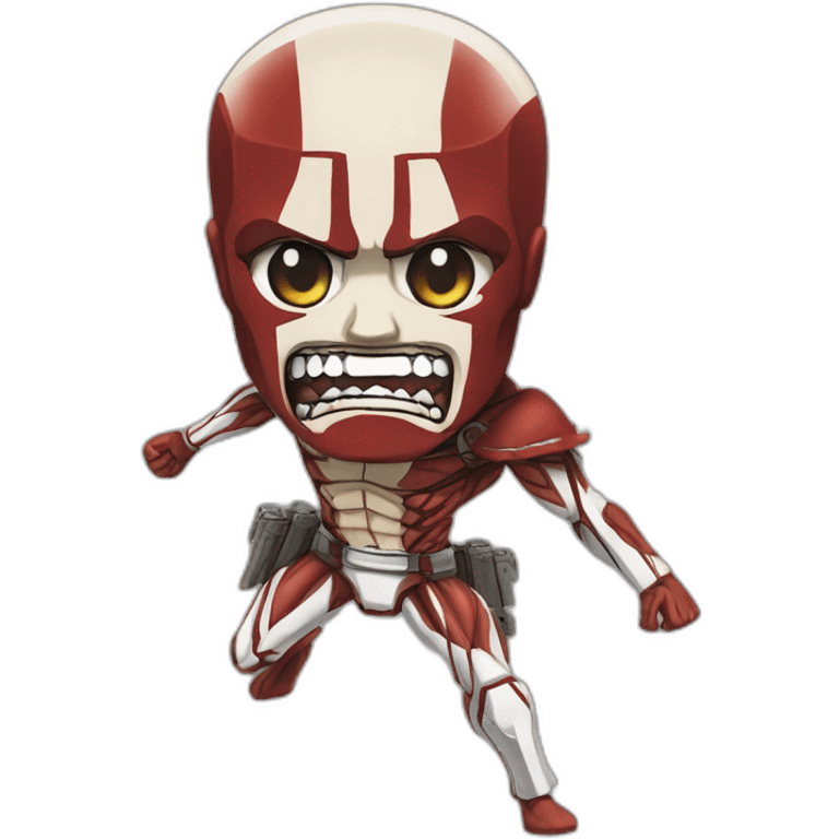 Attack on titan Colossal Titan emoji