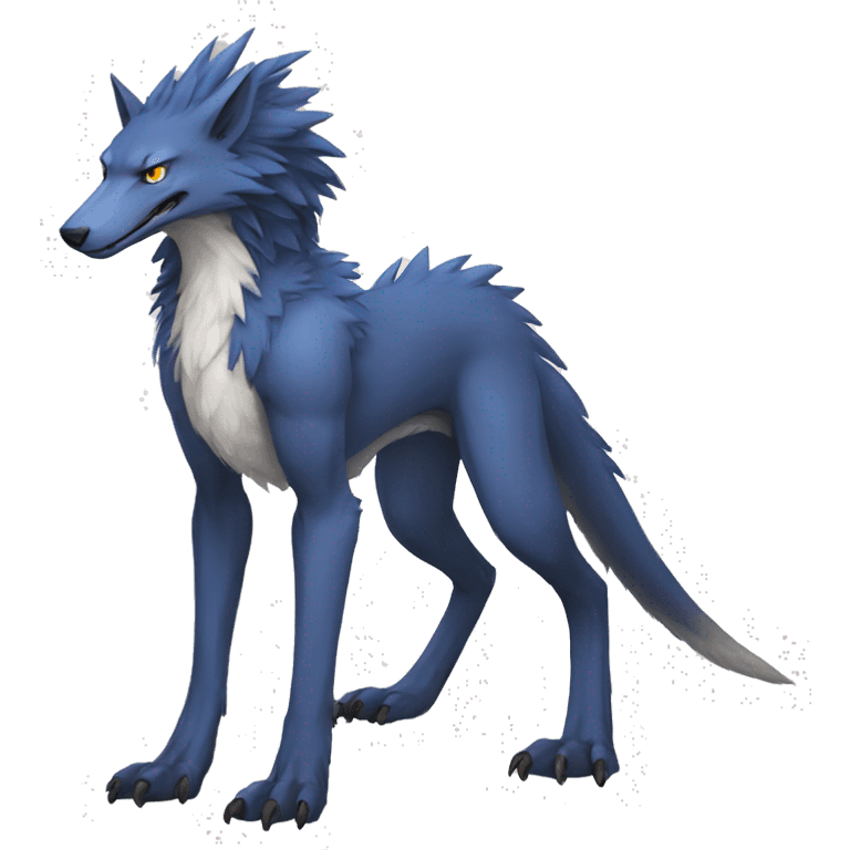 Lombax-Sergal full body emoji