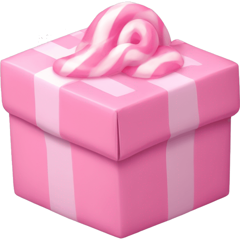 Light pink candy box emoji