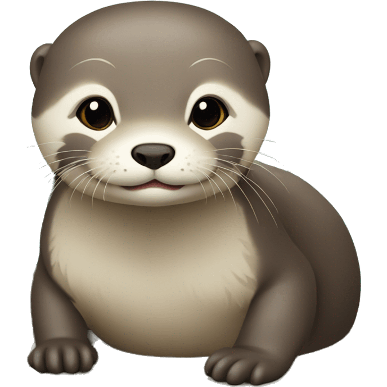 loutre bébé  emoji