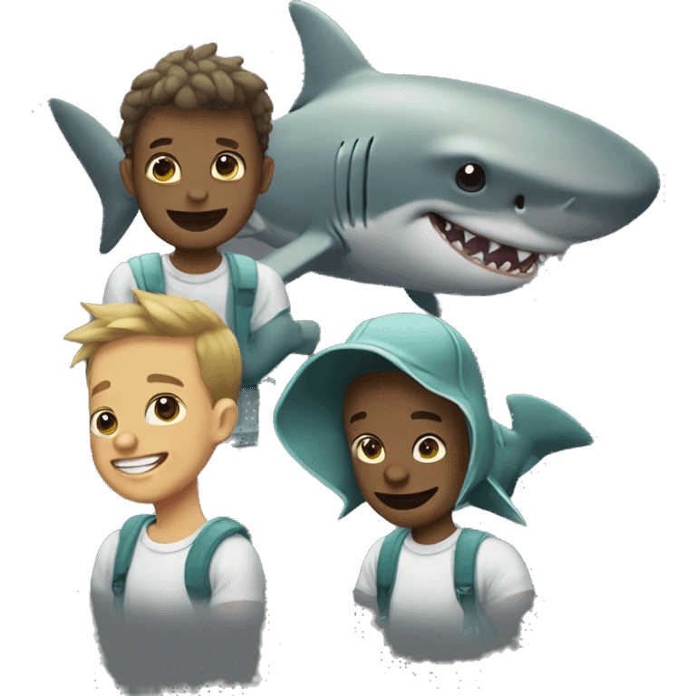 Shark weed boy gang emoji