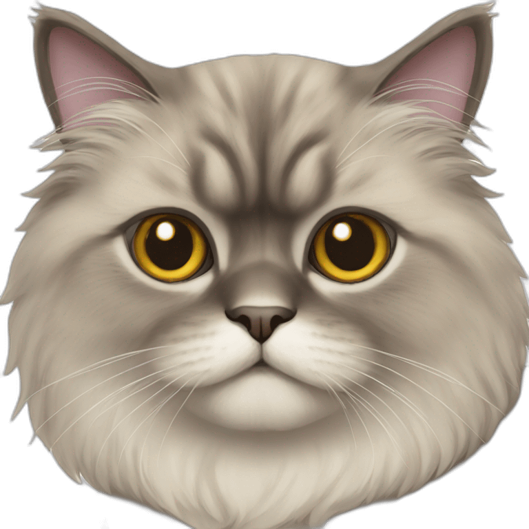 Persian cat emoji