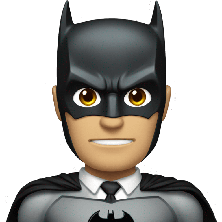 Batman comic style emoji