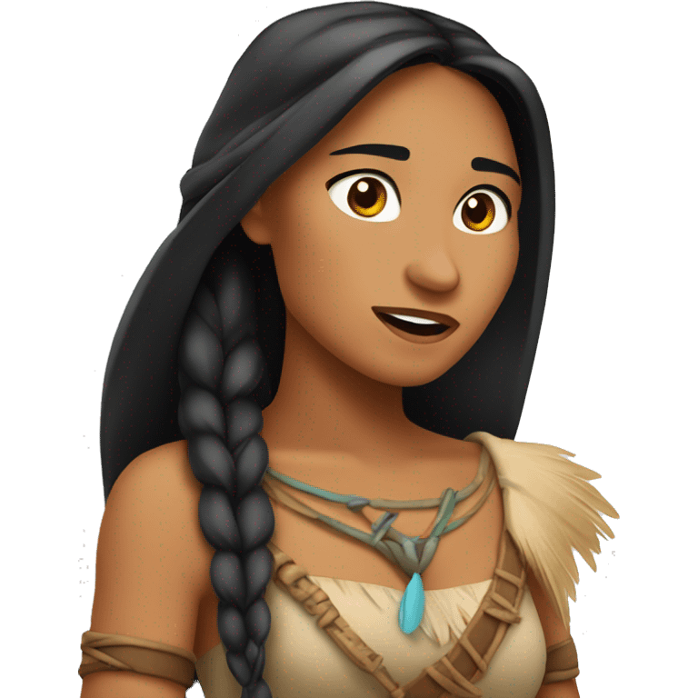 Pocahontas emoji