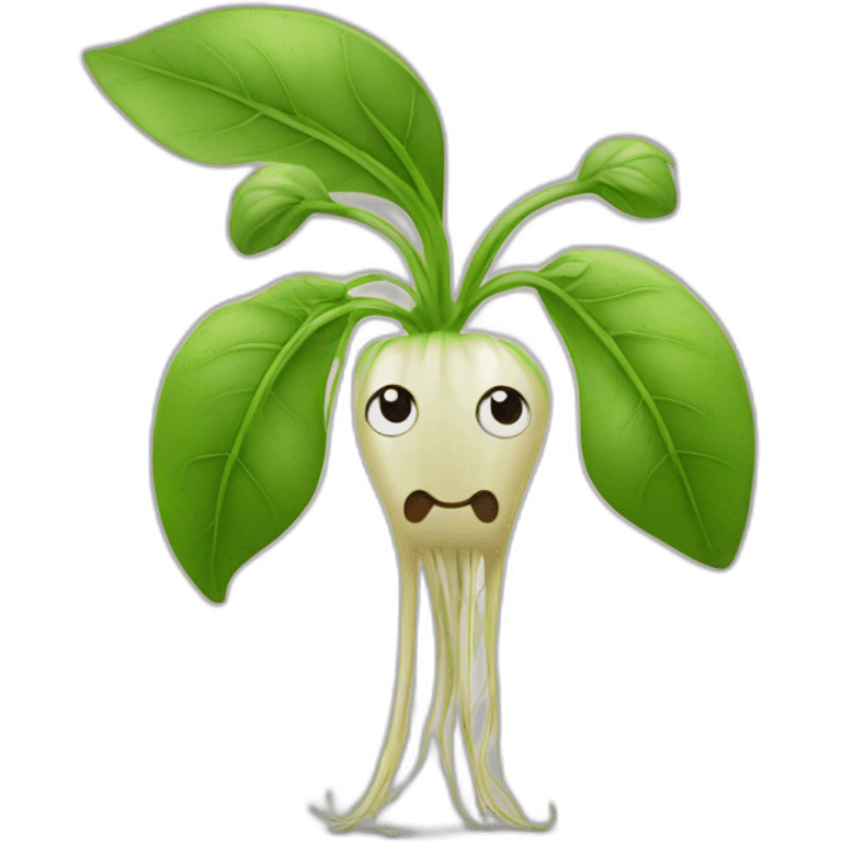 Bean sprout emoji