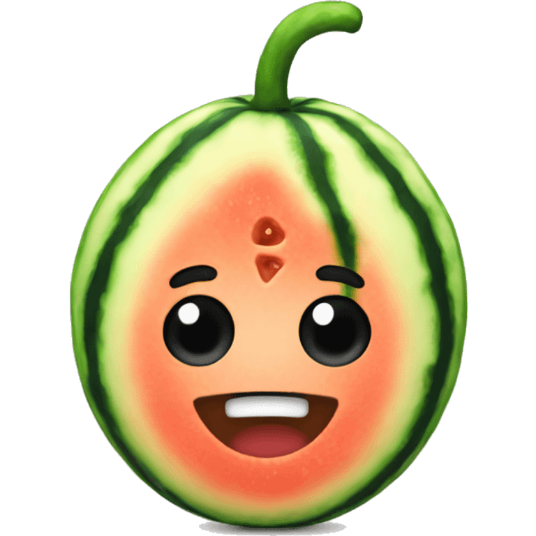 one in a melon emoji