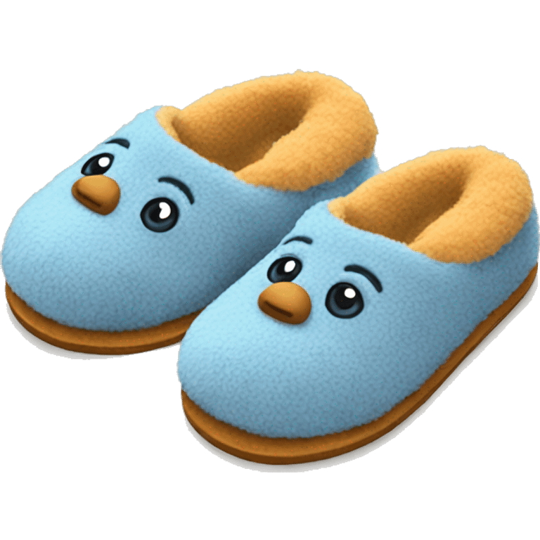 Cozy slippers emoji