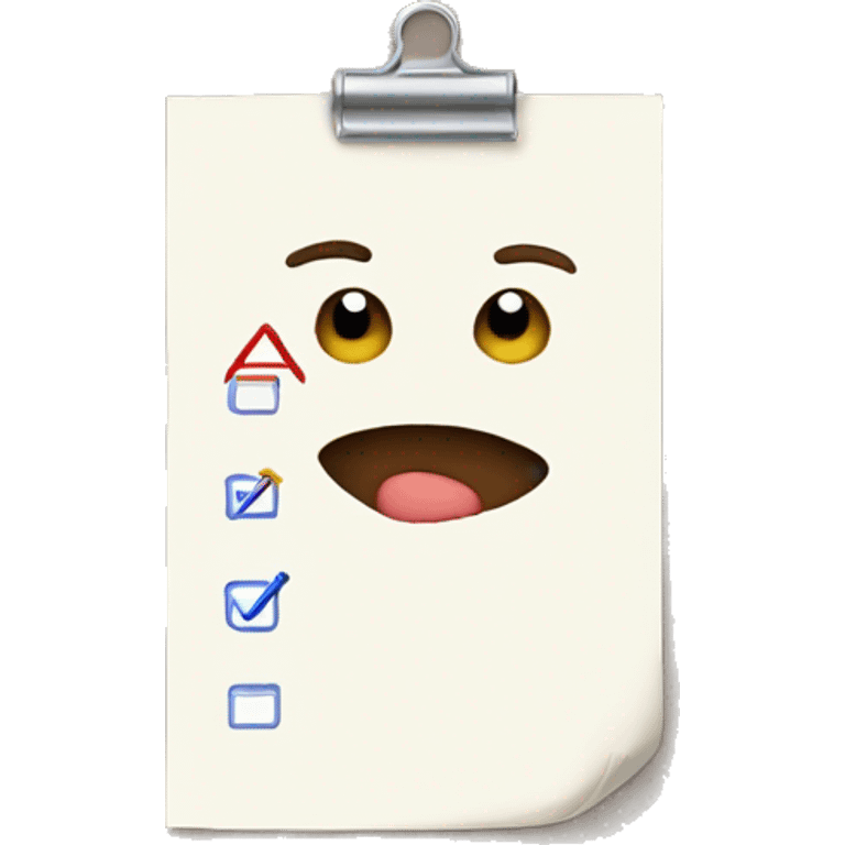 to do list emoji