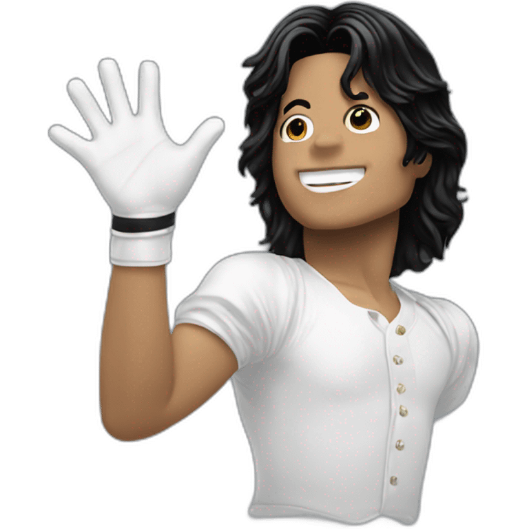 Michael Jackson gloves clapping emoji