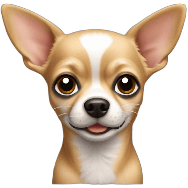 perro chihuahua color cafe emoji