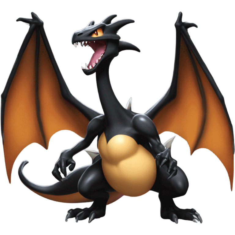 Charizard as venom emoji